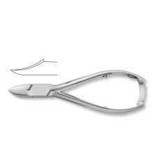 Nail Cutter Curved Stainless Steel, 16 cm - 6 1/4"